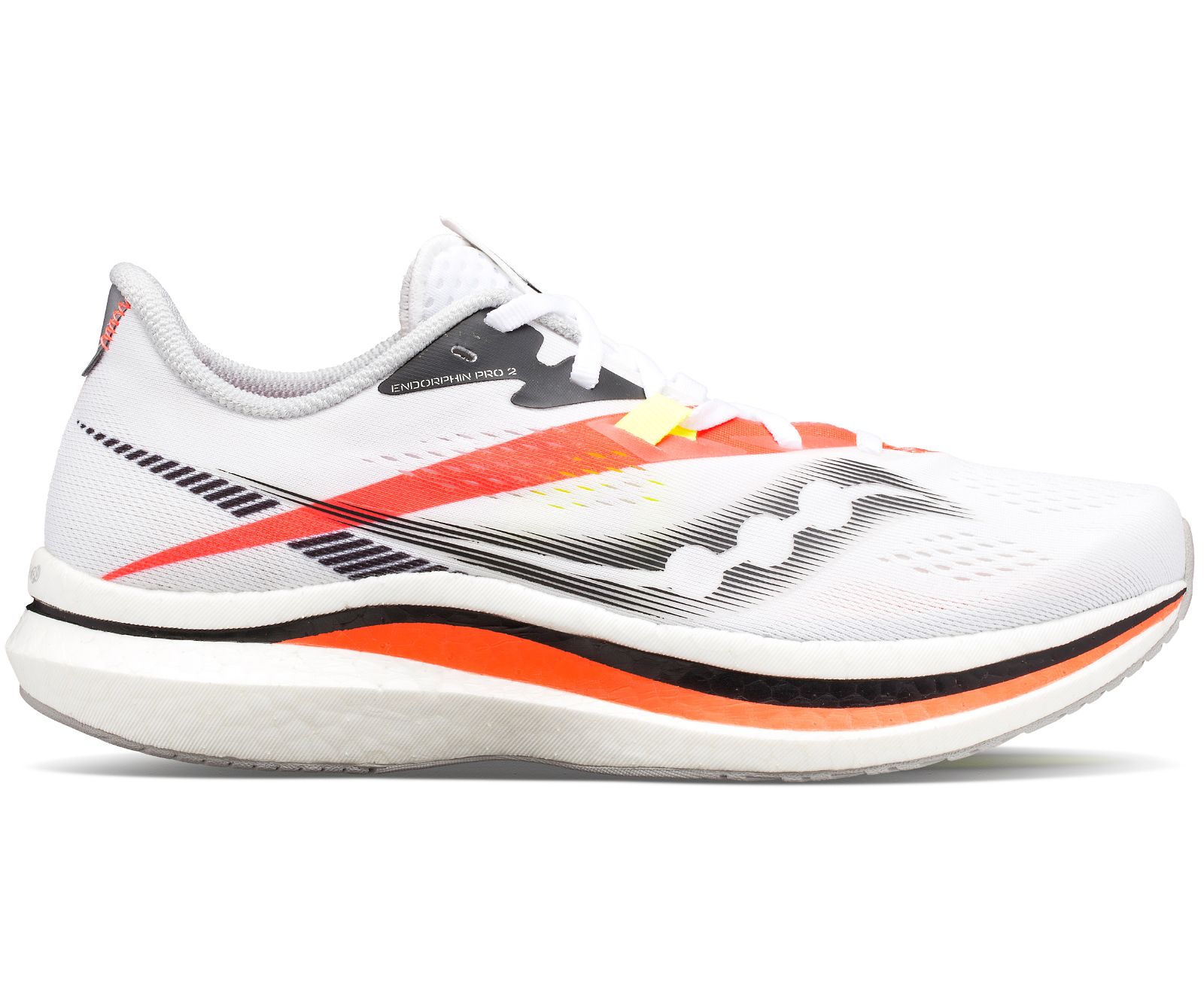 Saucony Endorphin Pro 2 Men\'s Running Shoes White / Orange | Canada 463XYUF